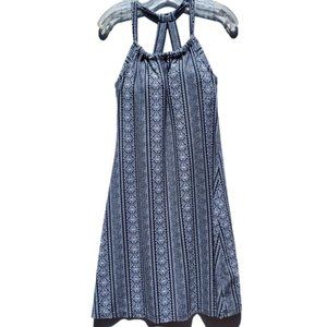 Prana Dress Patterned Flowy Built in bra Activewear Athletic Workout Sundress S